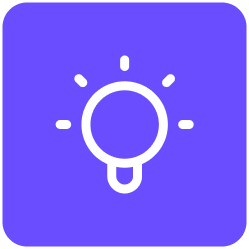 Light bulb icon